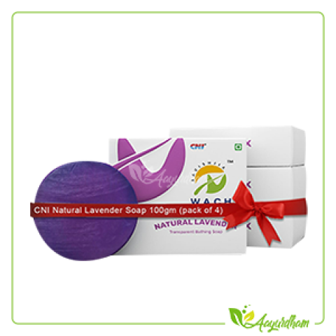 CNI Natural Lavender Soap 100gm pack of 4