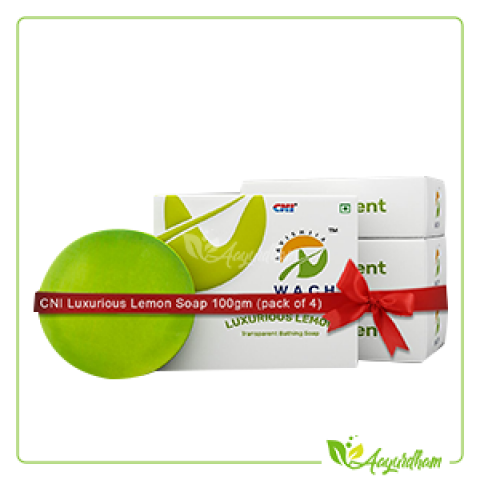 CNI Luxurious Lemon Soap 100gm (pack of 4)