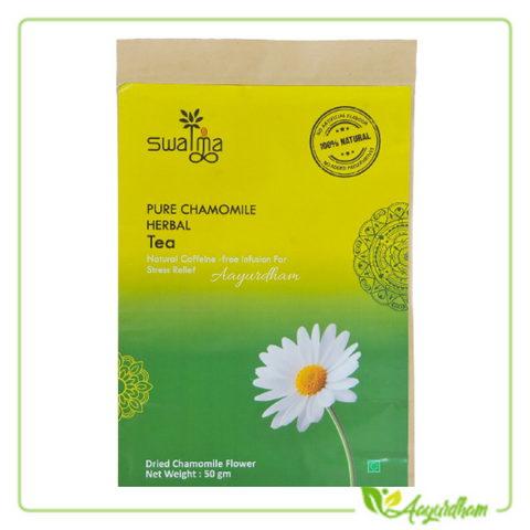 Swatma Pure Chamomile Herbal Natural Pack Of 3 (50 Grams)