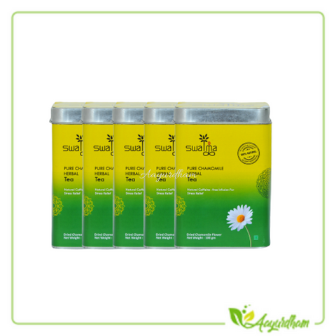 Swatma Pure Chamomile Herbal Tea Pack Of 5