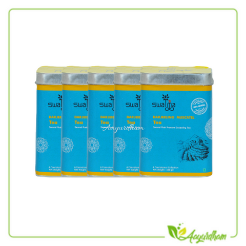 Swatma Darjeeling Muscatel  Tea Pack Of 5