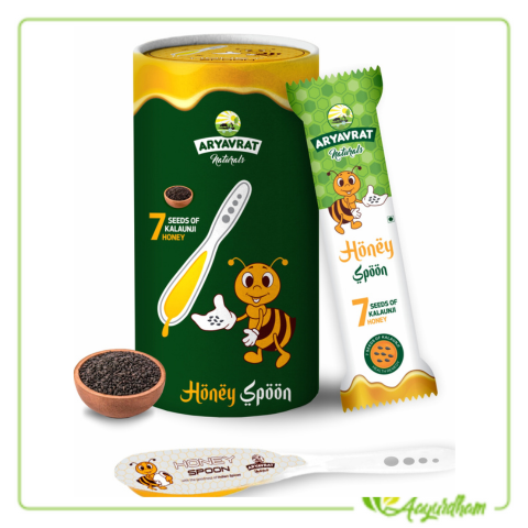 Kalonji Black Seeds  Honey Spoon